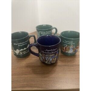 Frankfurter Weihnachtsmarkt Made in Germany Holiday Mug 4 Different Ones